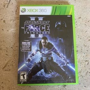 Xbox 360 Star Wars the Force Unleashed Game